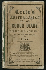 Diary of Alfred William Crowe