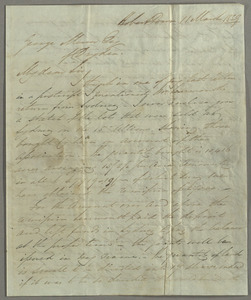 Letter from Charles Swanston, Hobart Town, to George Mercer, Dryden, Edinburgh