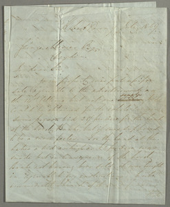 Letter from Charles Swanston, Hobart Town, to George Mercer, Dryden, Edinburgh