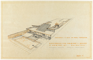 General view of pool terrace