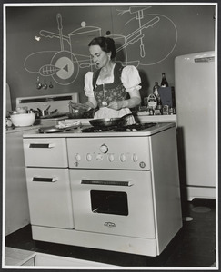 The Dione Lucas Cooking Show on T.V scrapbook
