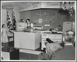 The Dione Lucas Cooking Show on T.V scrapbook
