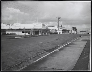 Exterior of Coles Innisfail store in Edith Street Store No. 222
