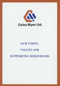 &quot;Our vision, values and supporting behaviours&quot;